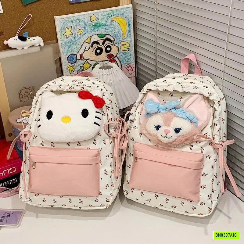 BALO VẢI GẮN THÚ BÔNG