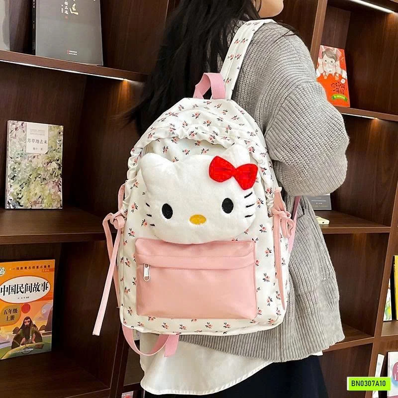 BALO VẢI GẮN THÚ BÔNG