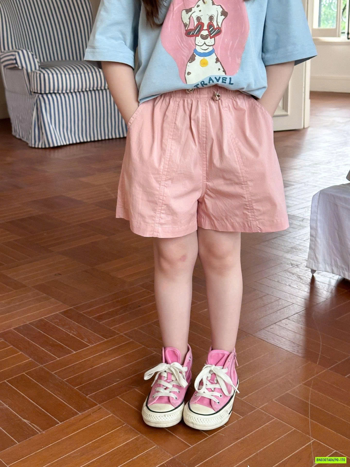 SHORT GIÓ GÂN TRƯỚC 25C158 AMBB