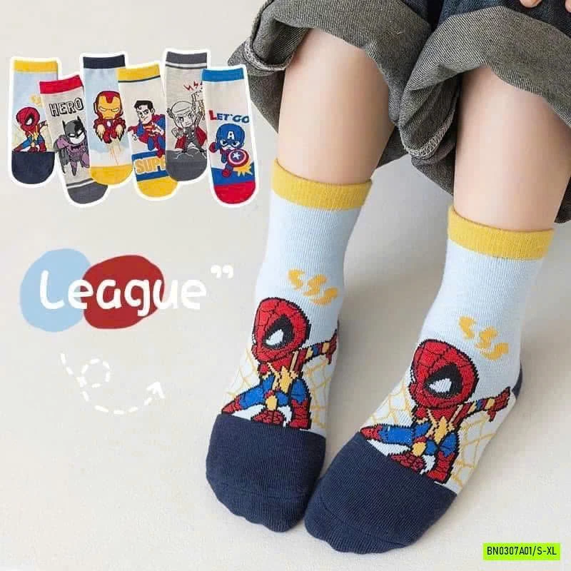 SÉT 6Đ TẤT SIÊU ANH HÙNG