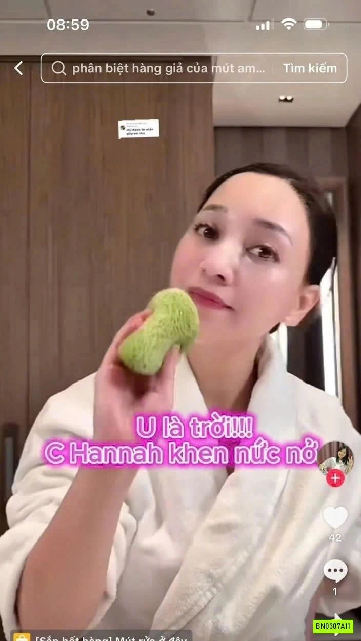 SÉT 3 BÔNG MÚT RỬA MẶT AMORTALS