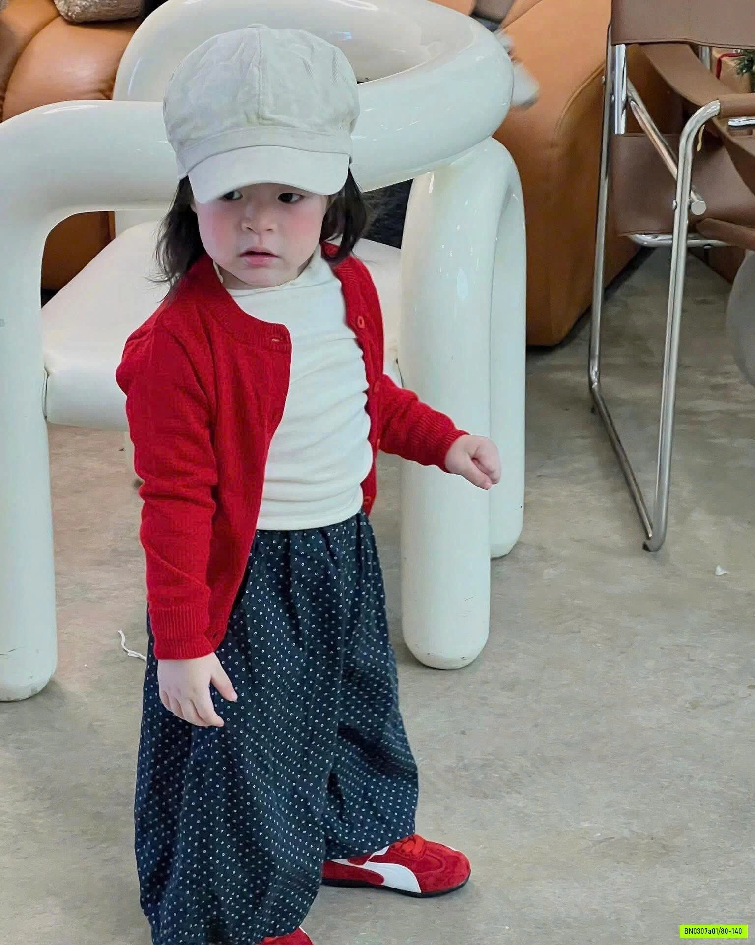 CARDIGAN TRƠN MÀU QUỐC DÂN