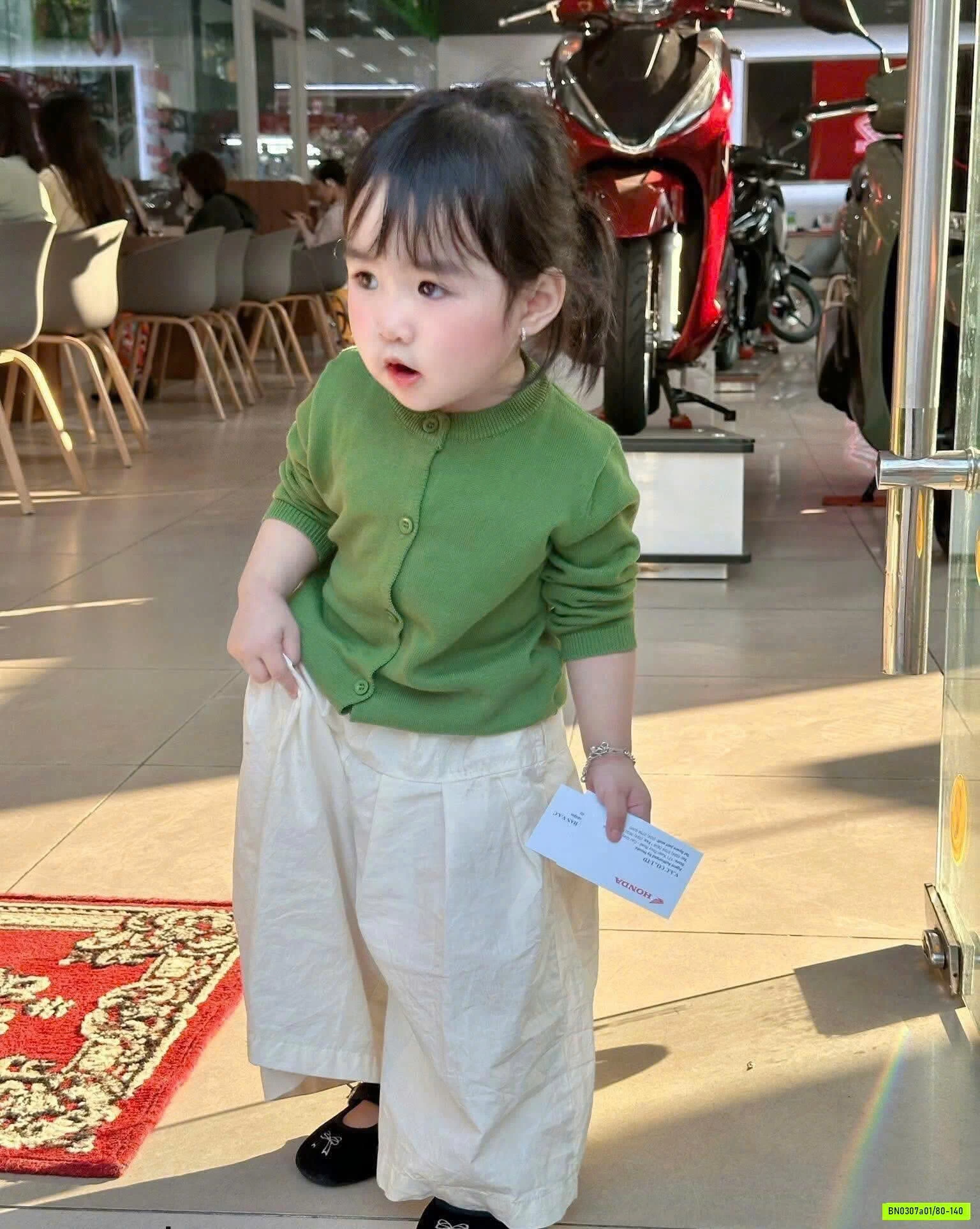 CARDIGAN TRƠN MÀU QUỐC DÂN