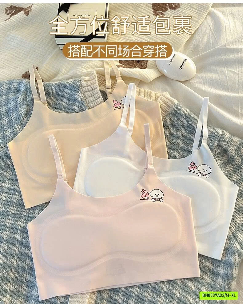 SÉT 4 BRA BÉ GÁI QUAI MẢNH