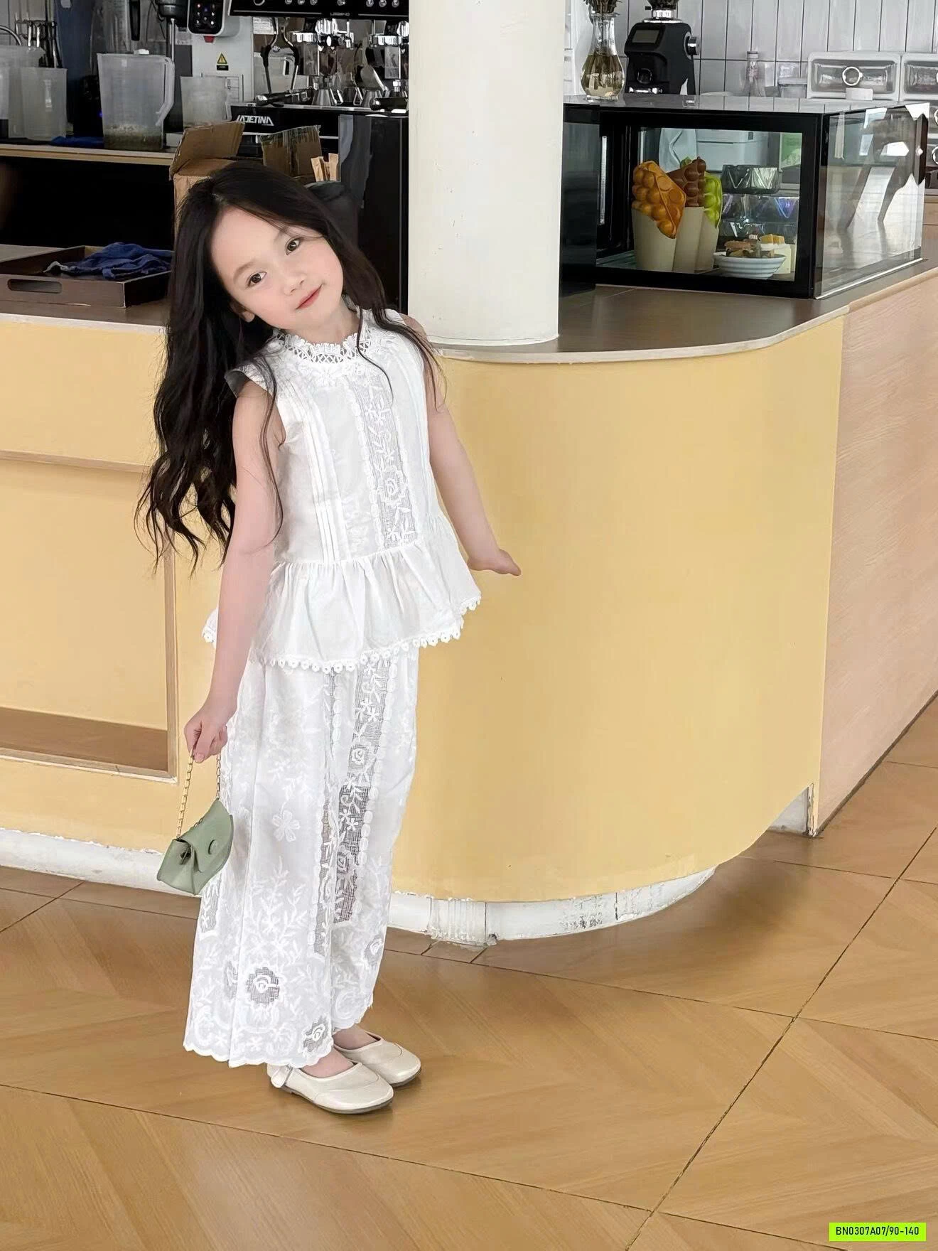 SÉT SUÔNG ĐŨI REN THÊU BABYDOLL