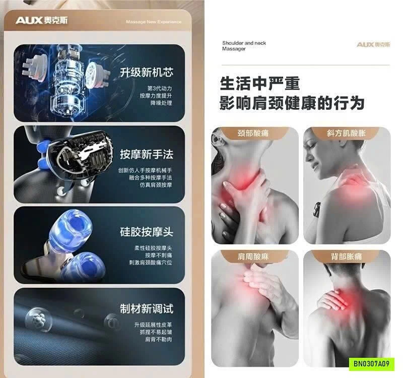 MÁY MASSAGE CỔ VAI GÁY AUX