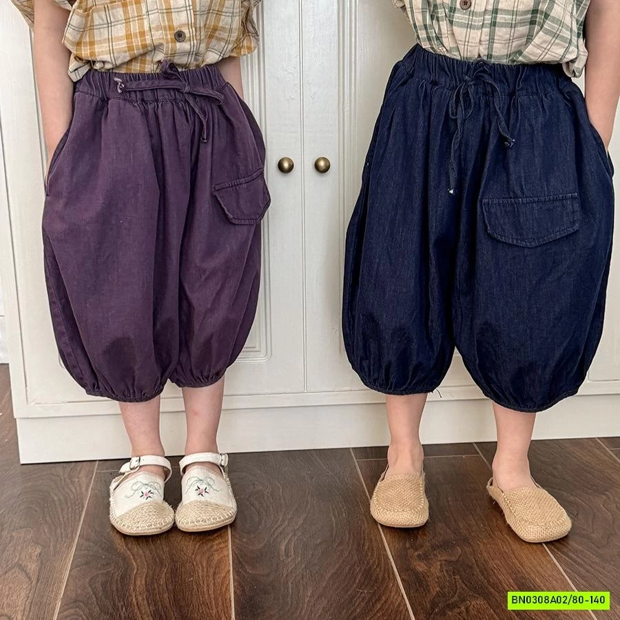 QUẦN BOM JEANS MỀM