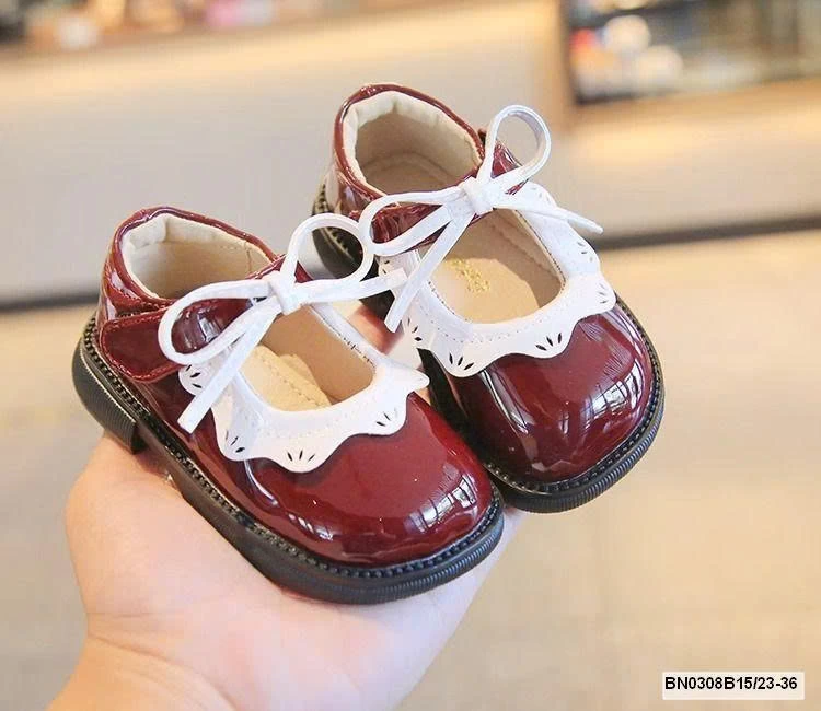 GIÀY BÚP BÊ DA BÓNG NHÍ