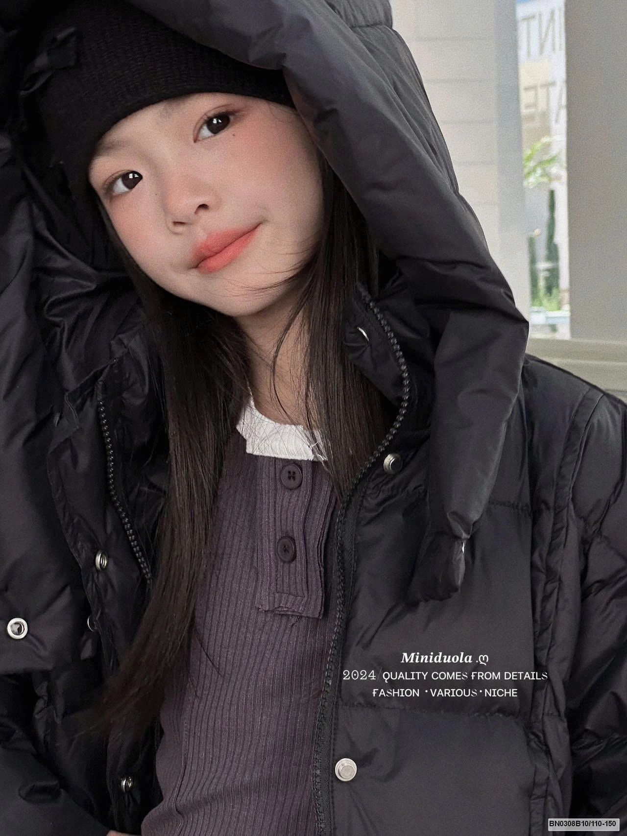 ÁO KHOÁC PHAO BÉO CÓ MŨ