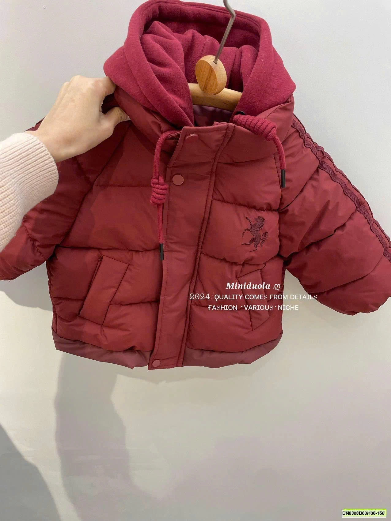 KHOÁC PHAO LIỀN MŨ NỈ