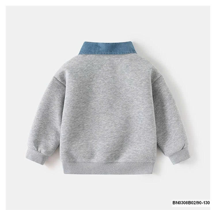 ÁO NỈ CỔ JEAN Wellkids