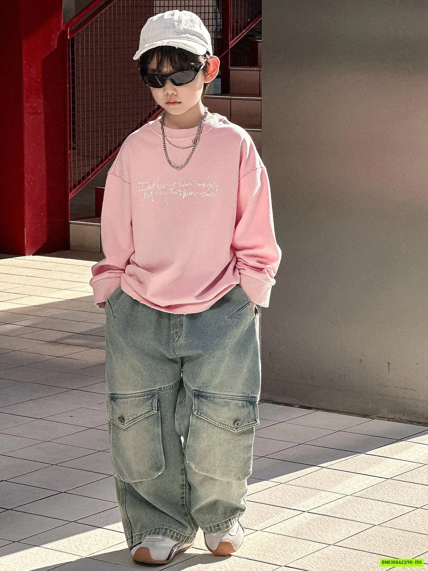 ÁO DA CÁ HỒNG MIX JEANS TÚI HỘP