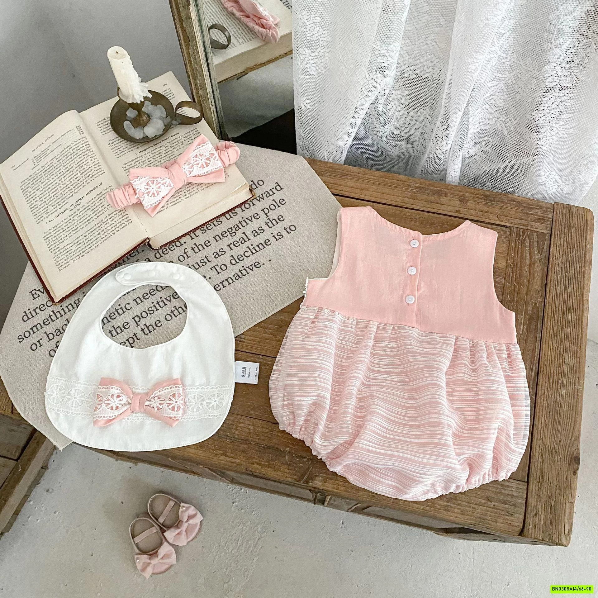 SÉT BODY HỒNG 3 CHI TIẾT