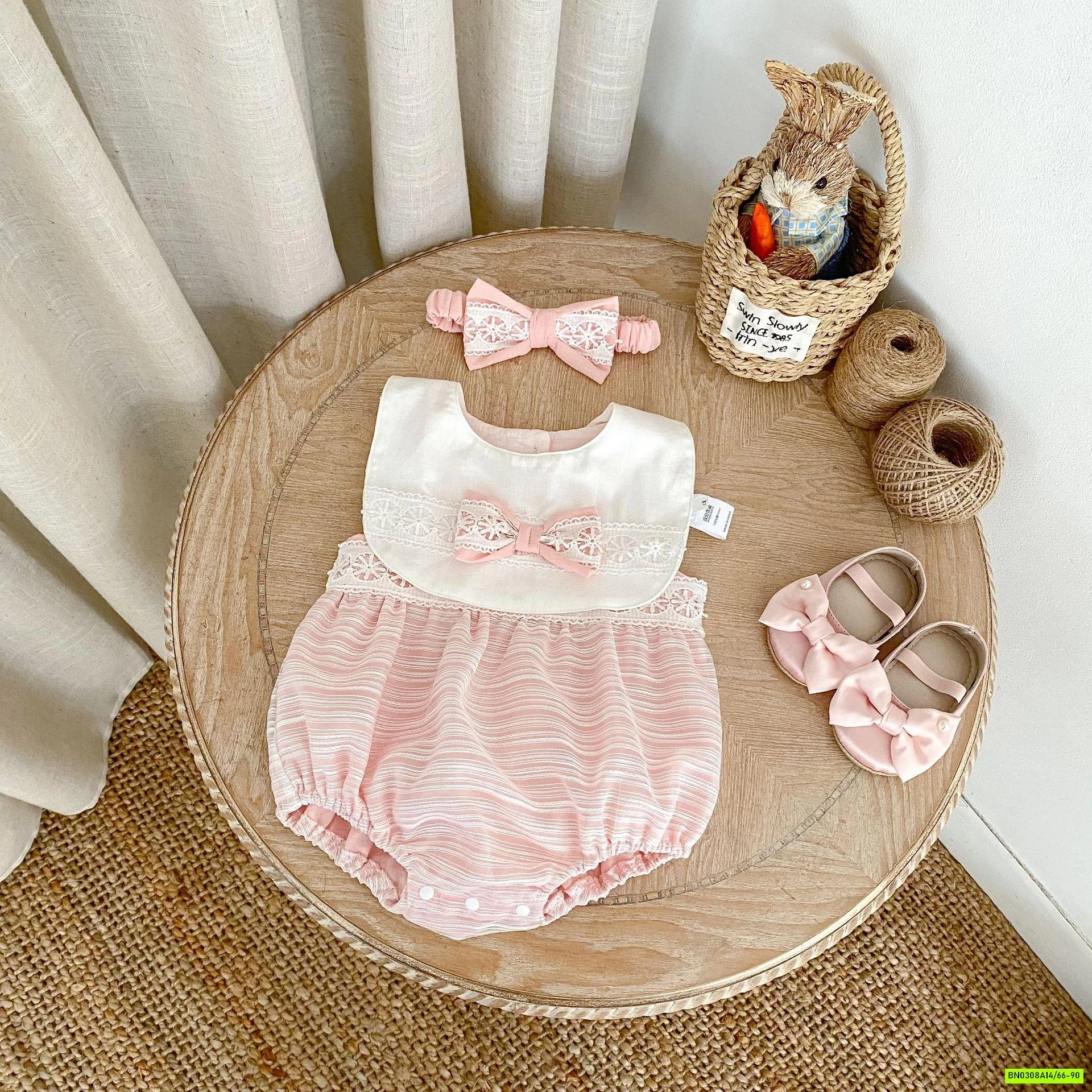 SÉT BODY HỒNG 3 CHI TIẾT