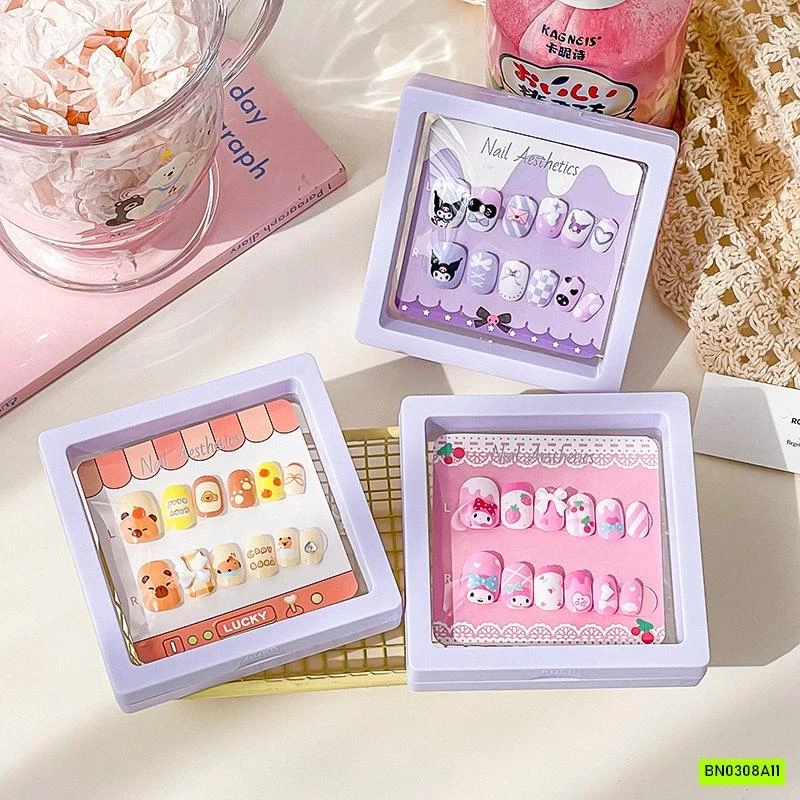 SÉT DÁN MÓNG TAY KUTE CHO BÉ