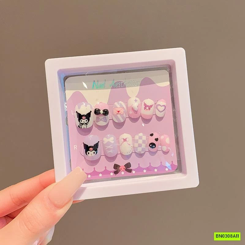 SÉT DÁN MÓNG TAY KUTE CHO BÉ