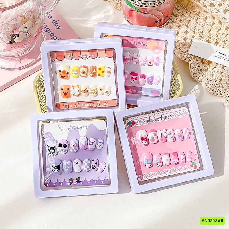 SÉT DÁN MÓNG TAY KUTE CHO BÉ