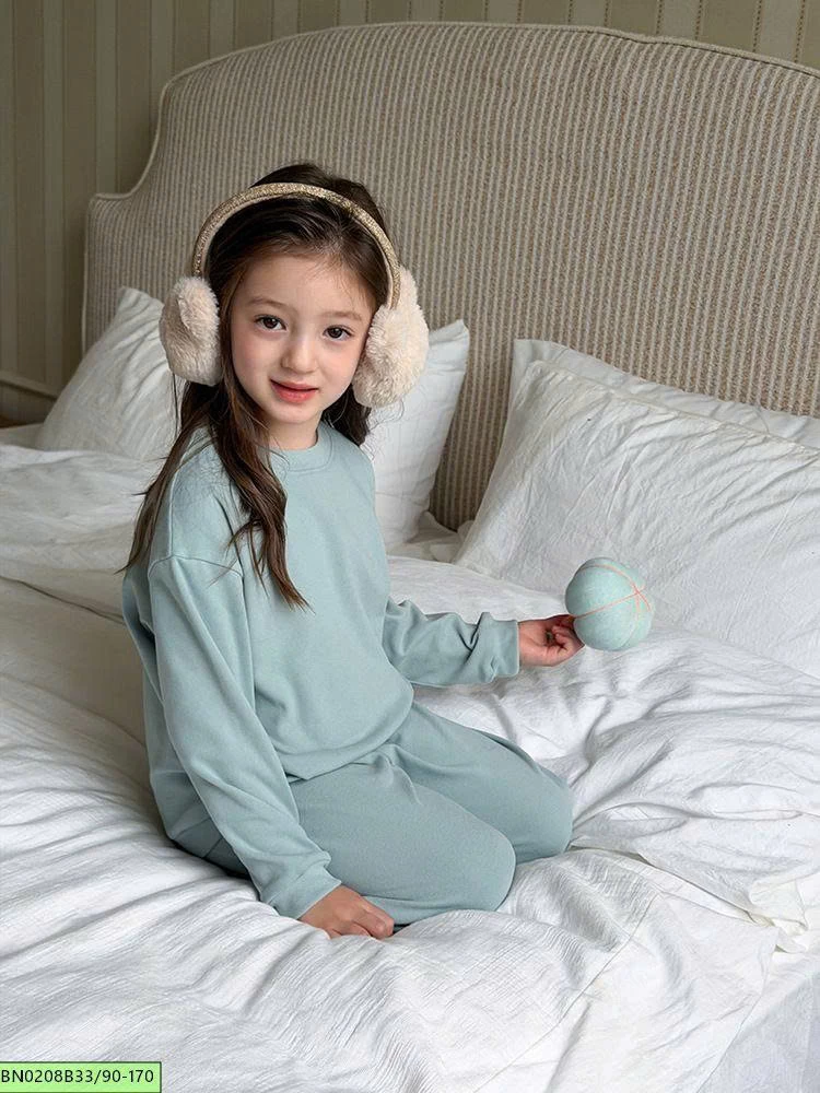 BỘ COTOTN TRƠN MÀU THU ĐÔNG AMBB  25H034