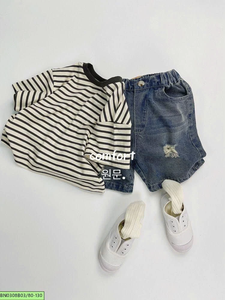 QUẦN SHORT JEAN RÁCH HÀN QUỐC