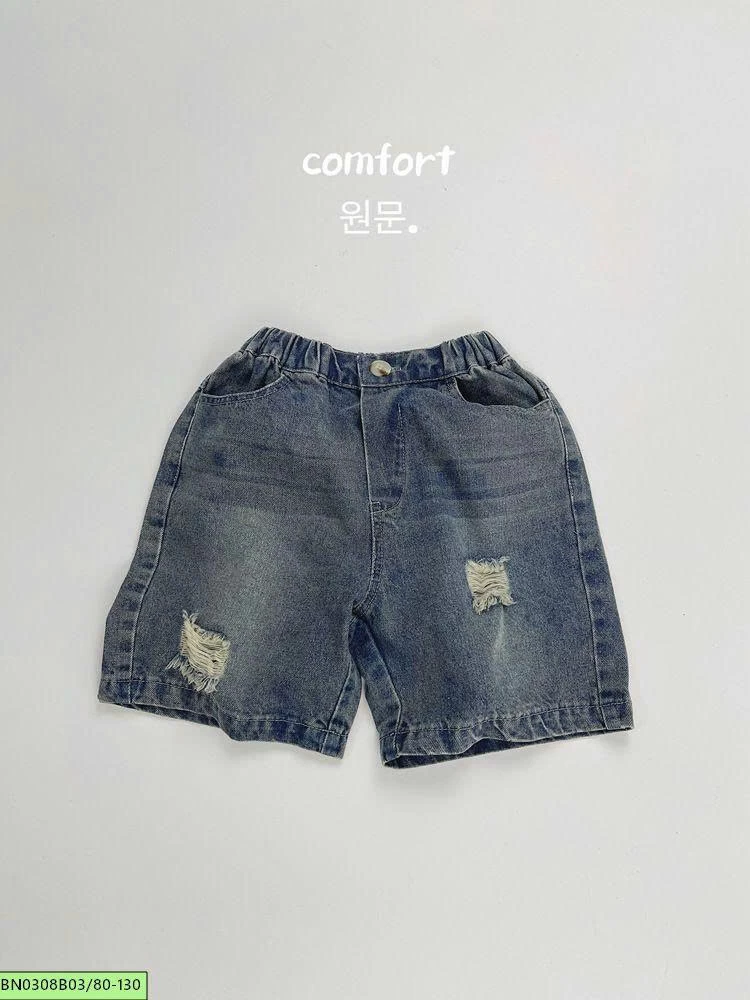 QUẦN SHORT JEAN RÁCH HÀN QUỐC
