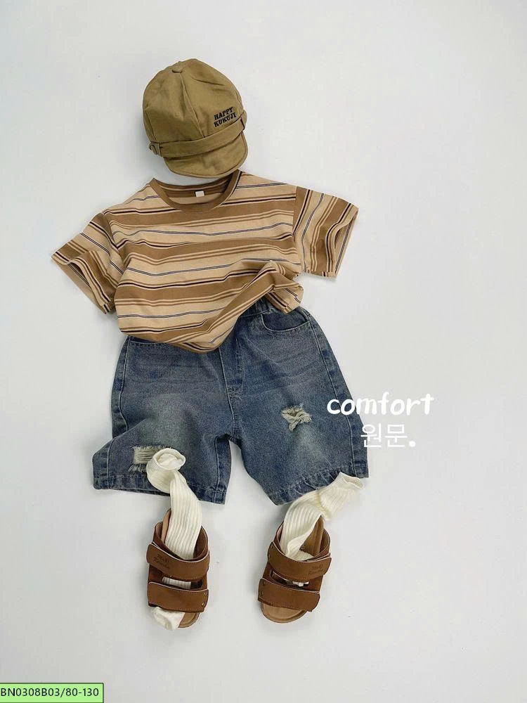 QUẦN SHORT JEAN RÁCH HÀN QUỐC