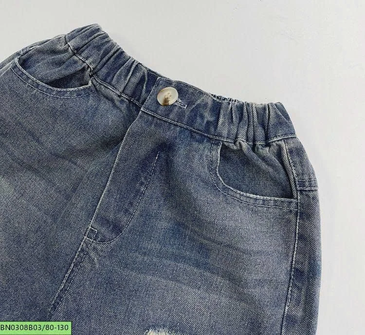 QUẦN SHORT JEAN RÁCH HÀN QUỐC
