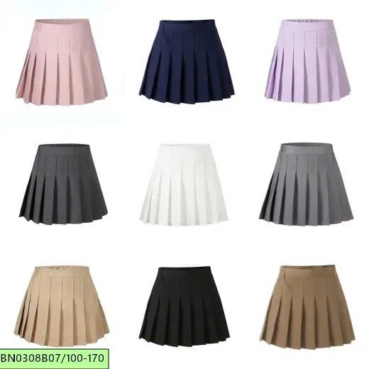 Chân váy xếp ly cho bé