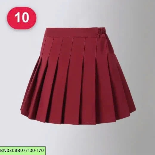 Chân váy xếp ly cho bé