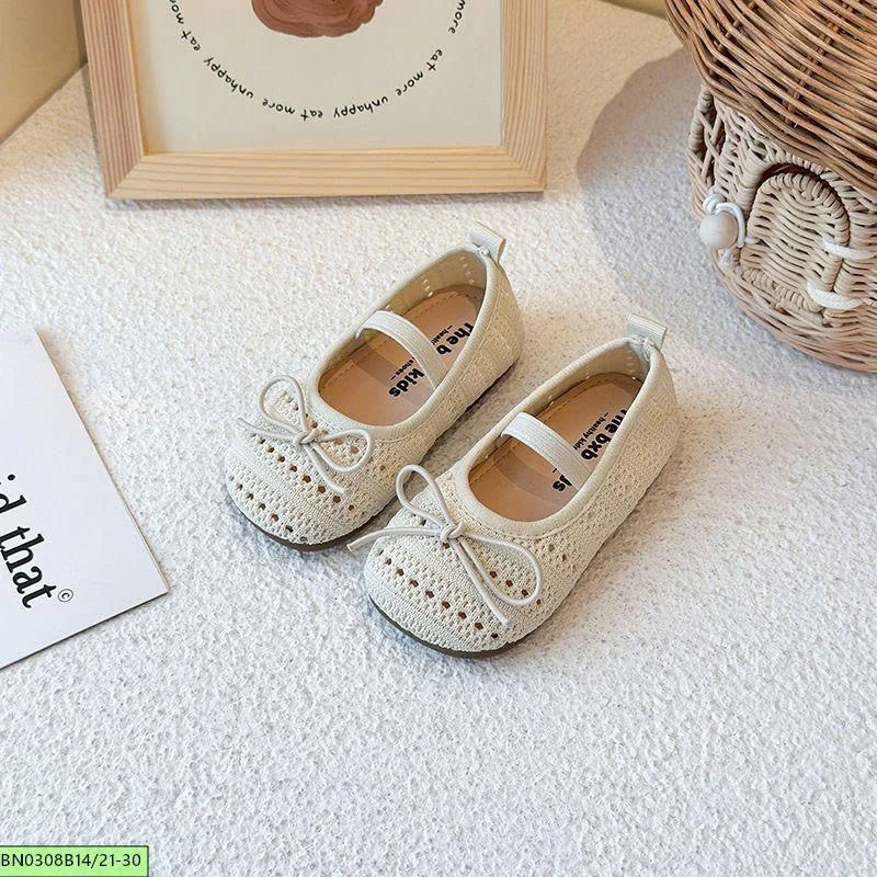 GIÀY BÚP BÊ LƯỚI CHO BÉ