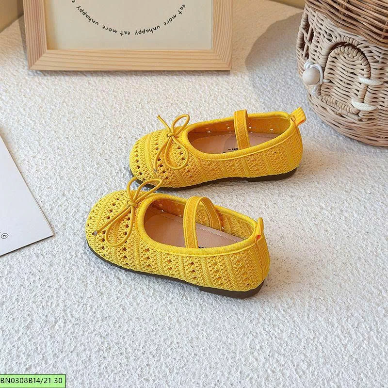 GIÀY BÚP BÊ LƯỚI CHO BÉ
