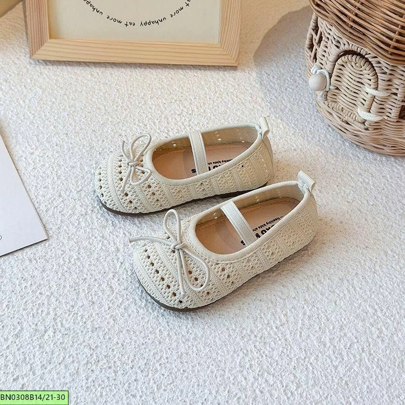 GIÀY BÚP BÊ LƯỚI CHO BÉ