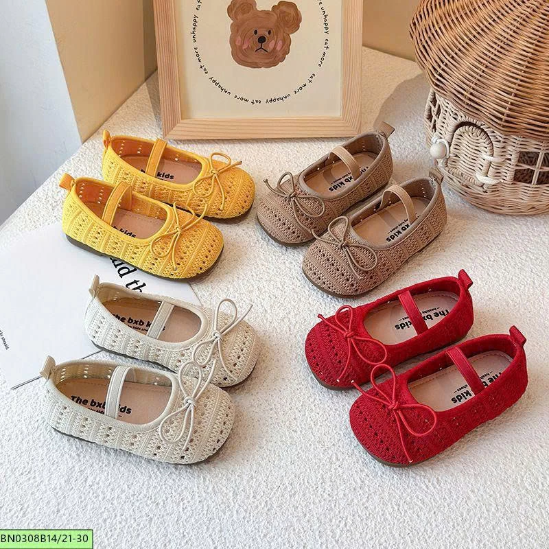 GIÀY BÚP BÊ LƯỚI CHO BÉ
