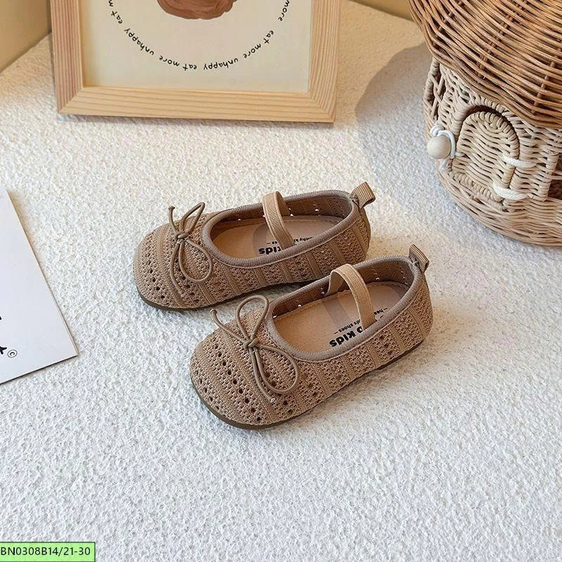 GIÀY BÚP BÊ LƯỚI CHO BÉ