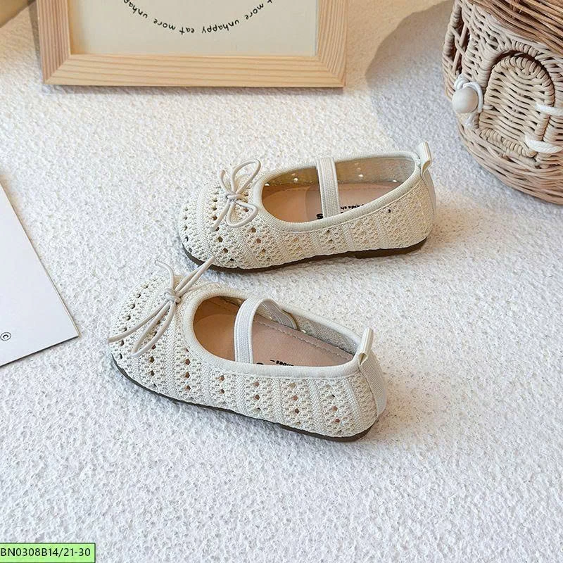 GIÀY BÚP BÊ LƯỚI CHO BÉ