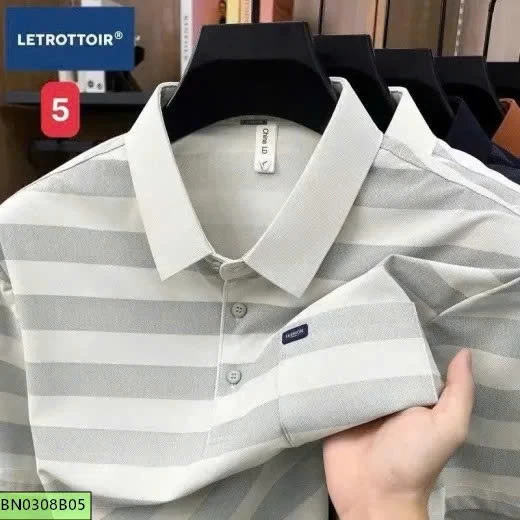 ÁO POLO KẺ NGANG NAM