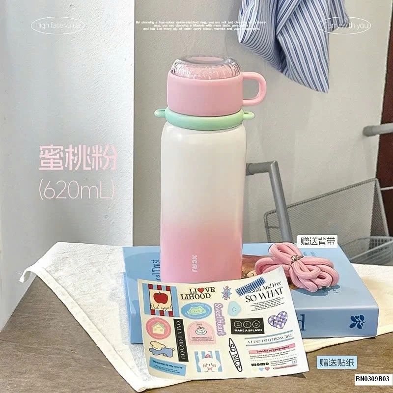 BÌNH GIỮ NHIỆT PHỐI MÀU KUTE