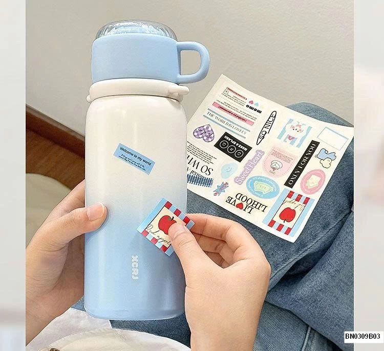 BÌNH GIỮ NHIỆT PHỐI MÀU KUTE