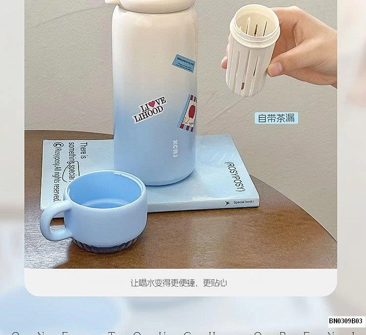 BÌNH GIỮ NHIỆT PHỐI MÀU KUTE