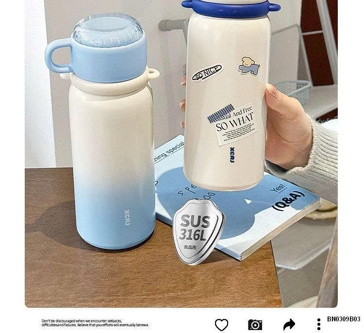 BÌNH GIỮ NHIỆT PHỐI MÀU KUTE