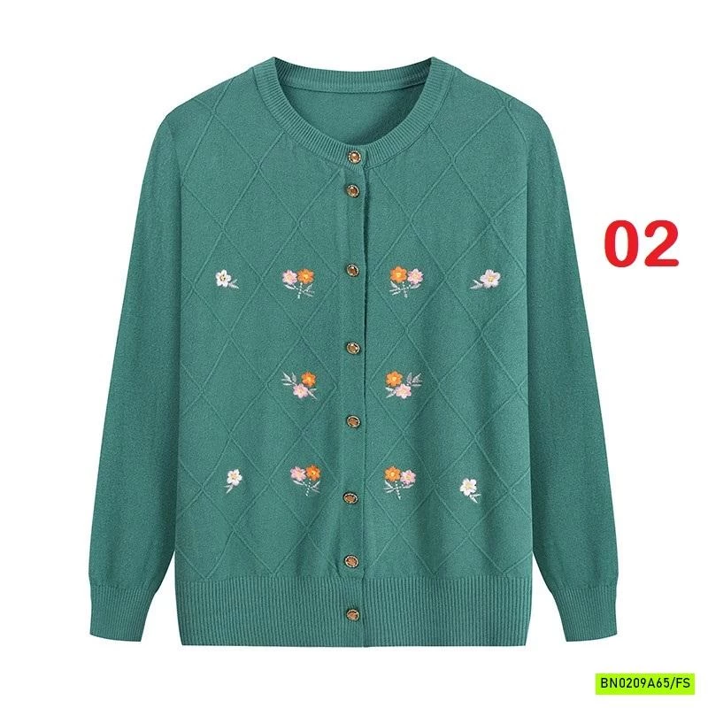 ÁO CARDIGAN LEN NỮ TRUNG NIÊN