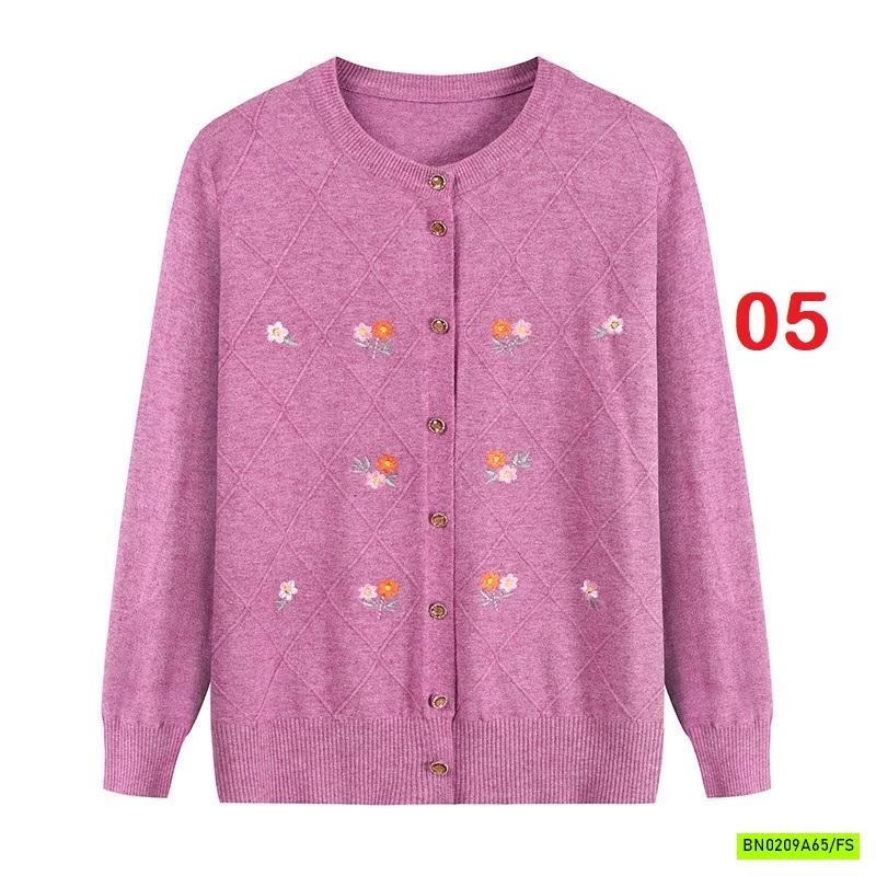 ÁO CARDIGAN LEN NỮ TRUNG NIÊN