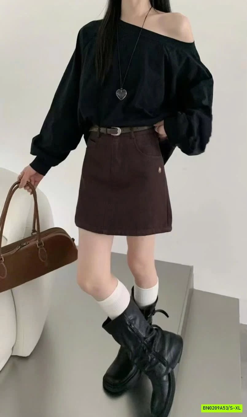 CHÂN VÁY DÁNG CHỮ A CHO NỮ