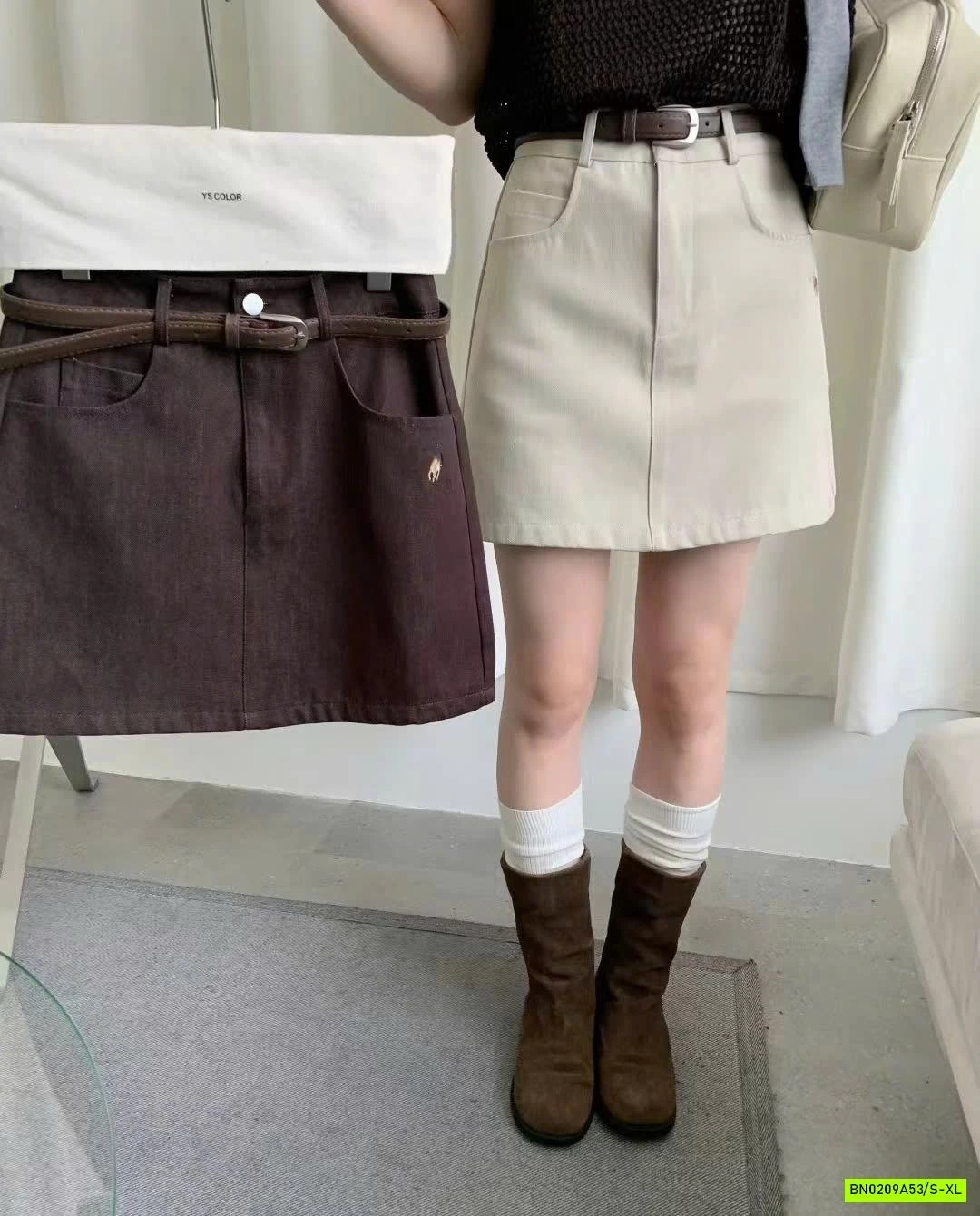 CHÂN VÁY DÁNG CHỮ A CHO NỮ