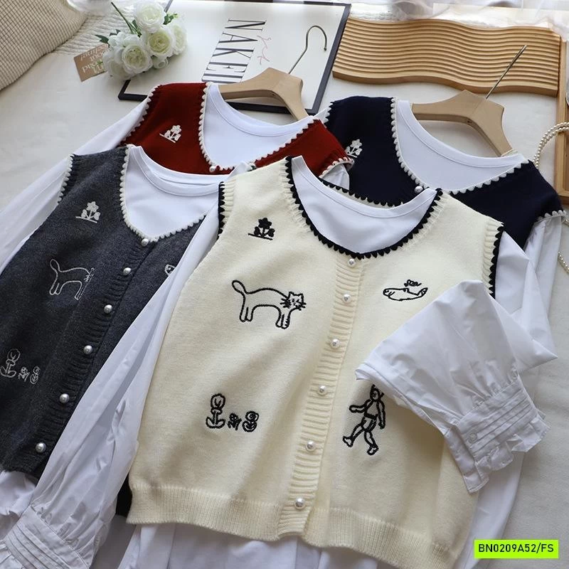 SÉT ÁO SƠ MI + GILE NỮ