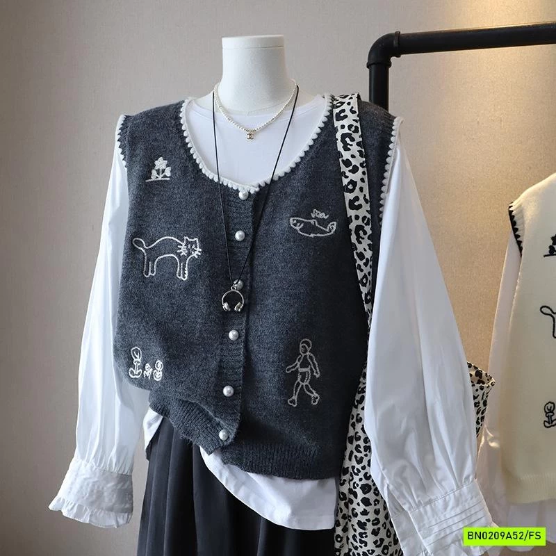 SÉT ÁO SƠ MI + GILE NỮ