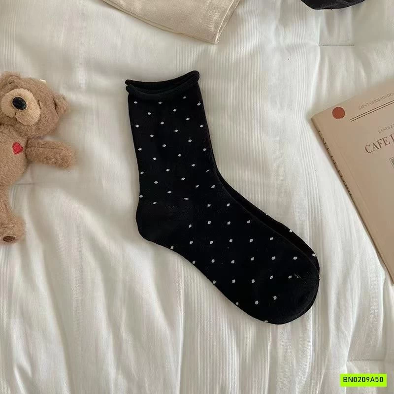 SÉT 6Đ TẤT CHẤM BI CAO CỔ