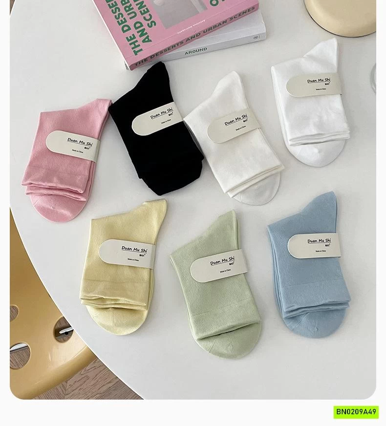 SÉT 10Đ TẤT TRƠN HÀN QUỐC