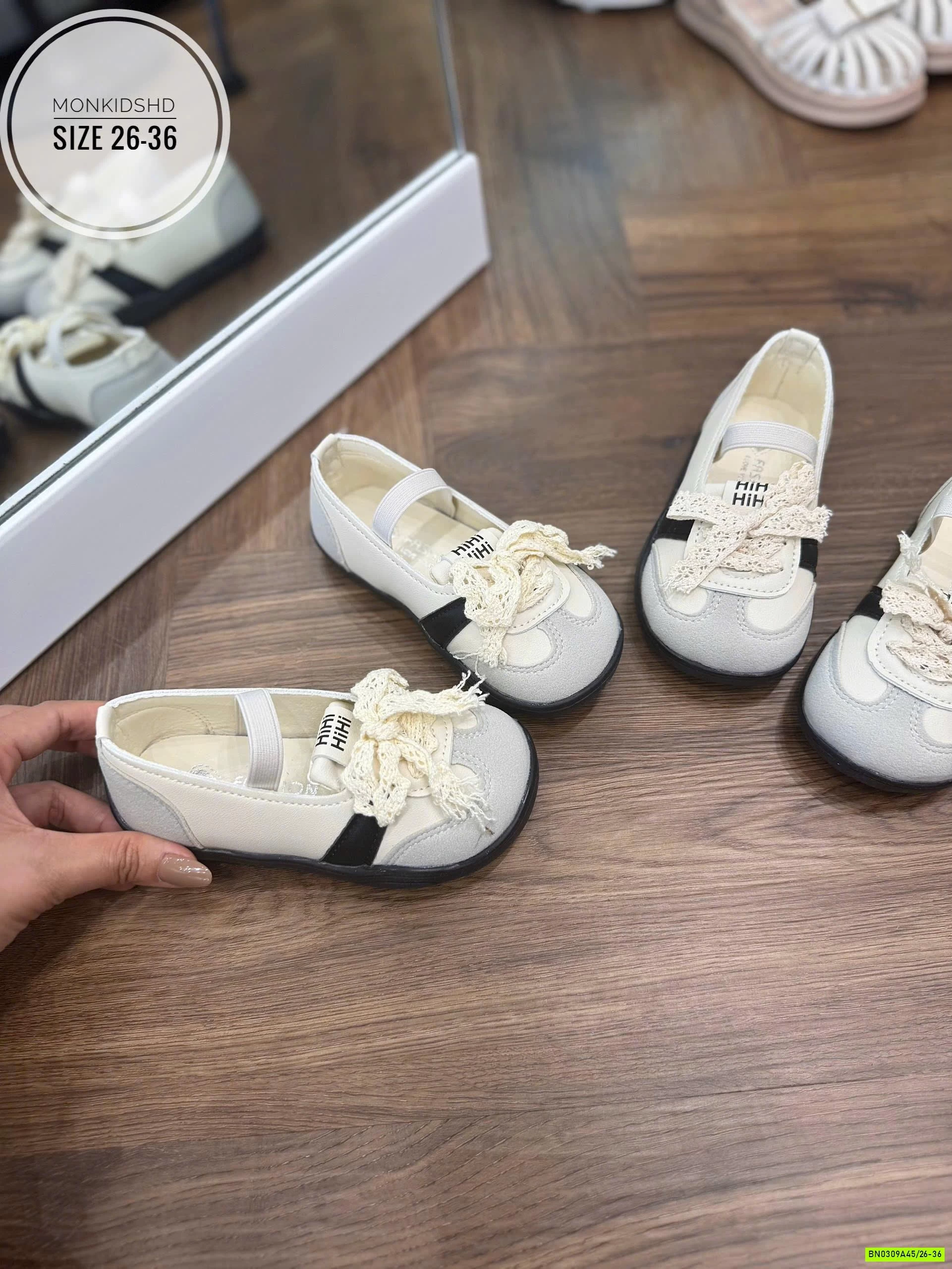 SLIPON THỂ THAO PHỐI NƠ REN