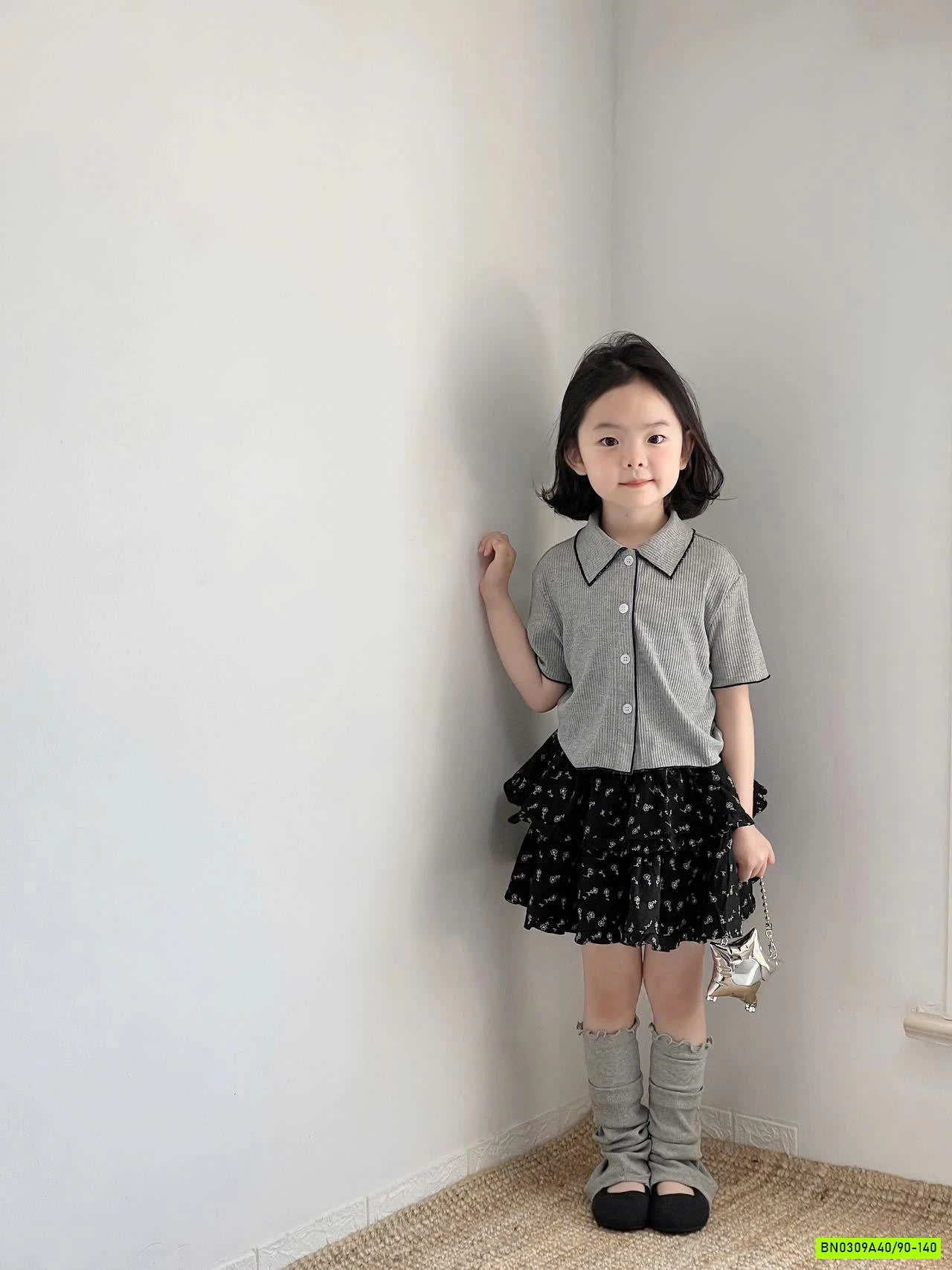 SET ÁO MIX CHÂN VÁY HOA