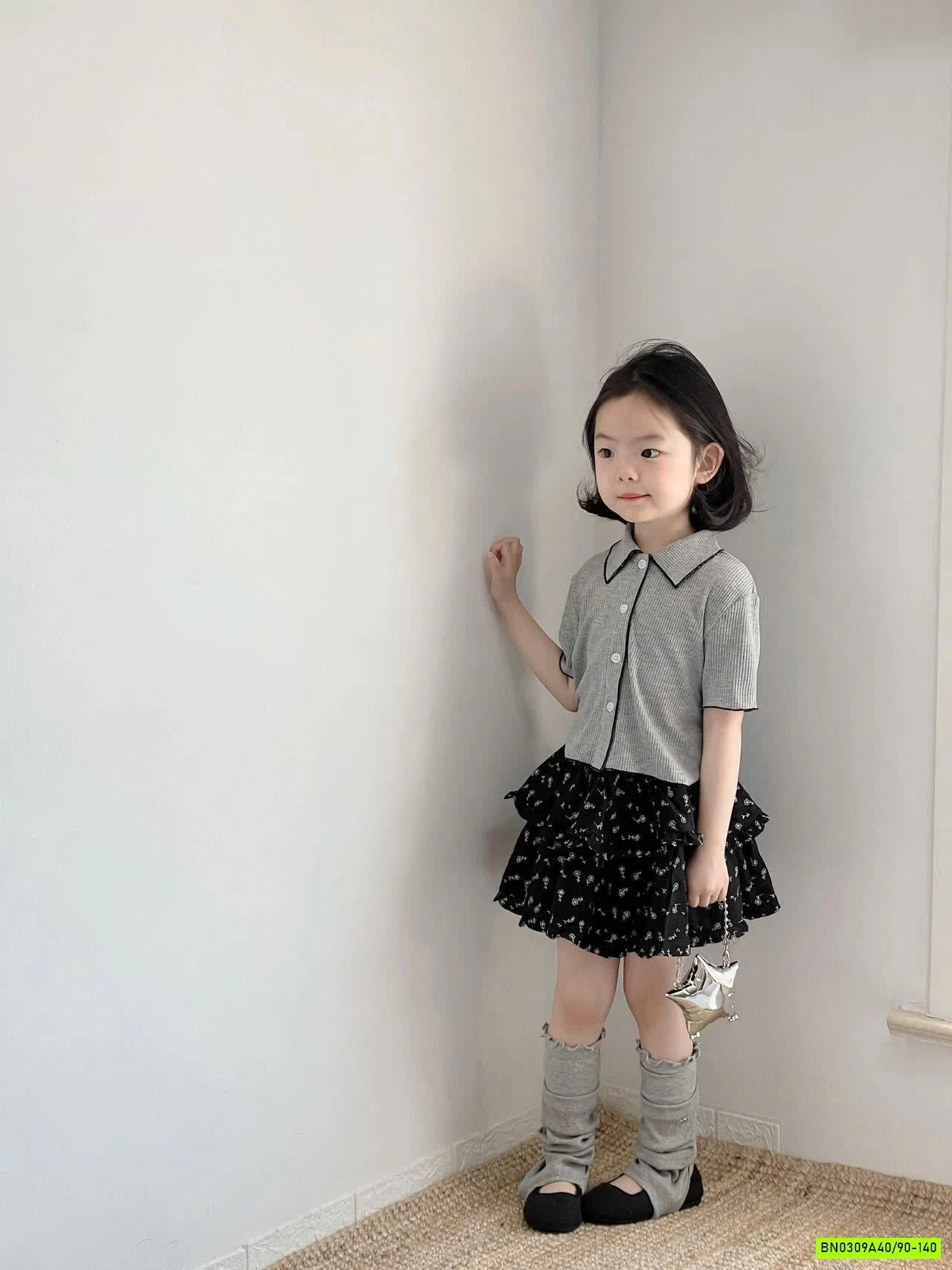 SET ÁO MIX CHÂN VÁY HOA